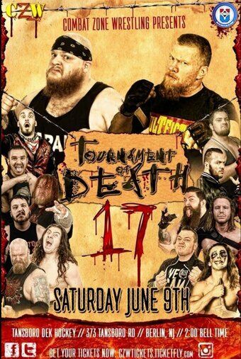 Постер фильма «CZW: Турнир смерти 17»
