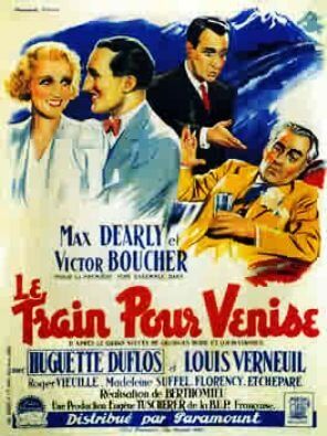 Постер фильма «Le train pour Venise»