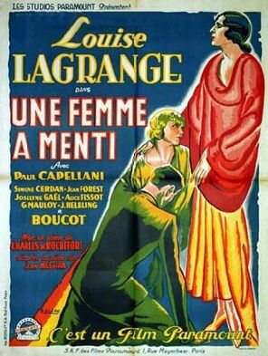 Постер фильма «Une femme a menti»