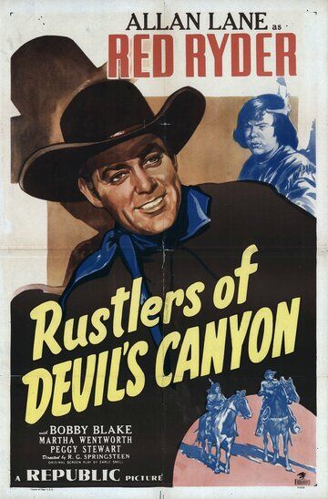 Постер фильма «Rustlers of Devil's Canyon»