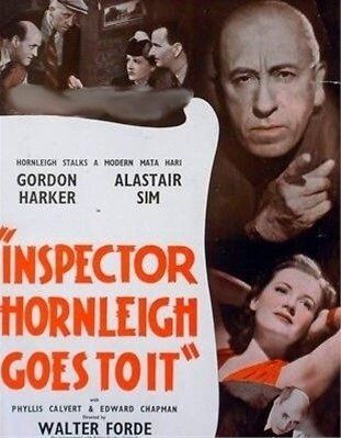 Постер фильма «Inspector Hornleigh Goes to It»