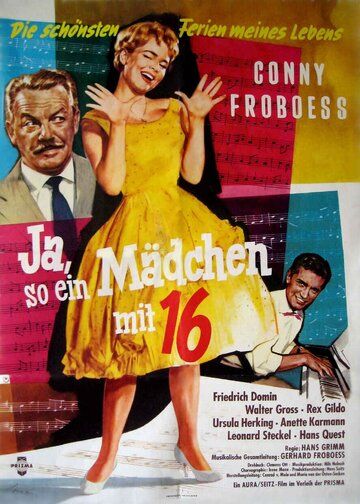 Постер фильма «Ja, so ein Mädchen mit sechzehn»