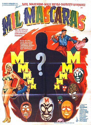 Постер фильма «Mil máscaras»