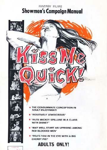 Постер фильма «Kiss Me Quick!»