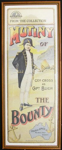 Постер фильма «The Mutiny of the Bounty»