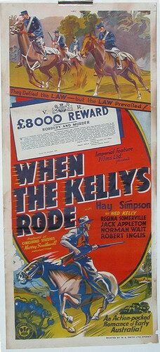 Постер фильма «When the Kellys Rode»
