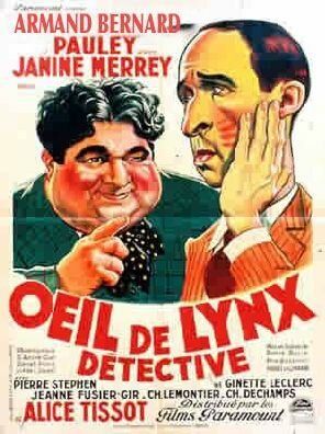 Постер фильма «Oeil de lynx, détective»