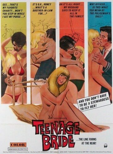 Постер фильма «Teenage Bride»