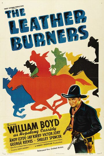 Постер фильма «The Leather Burners»
