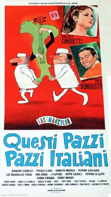 Постер фильма «Questi pazzi, pazzi italiani»