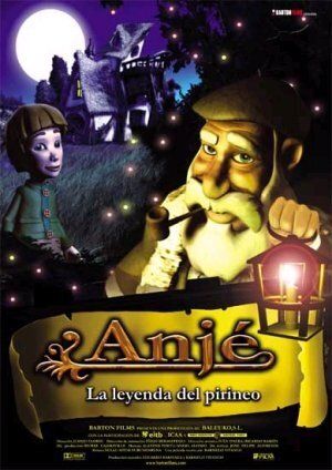 Постер фильма «Анхе. Легенда Пириней»