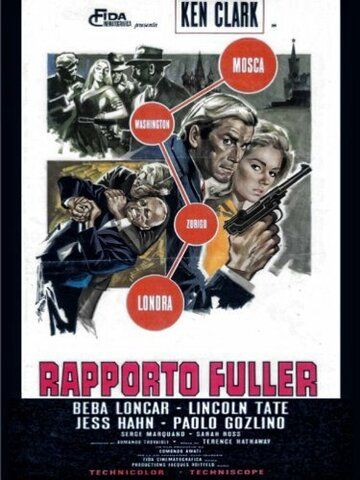 Постер фильма «Рапорт Фуллера, база в Стокгольме»