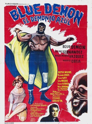 Постер фильма «Blue Demon: El Demonio Azul»