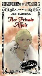 Постер фильма «Her Private Affair»