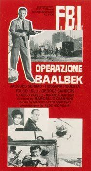 Постер фильма «F.B.I. operazione Baalbeck»