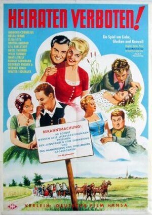 Постер фильма «Heiraten verboten»