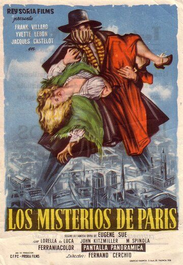 Постер фильма «I misteri di Parigi»