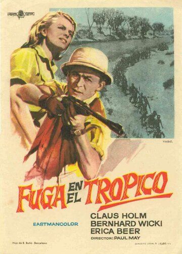 Постер фильма «Flucht in die Tropennacht»