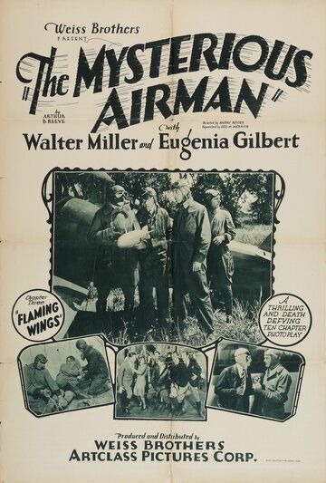 Постер фильма «The Mysterious Airman»