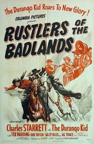 Постер фильма «Rustlers of the Badlands»