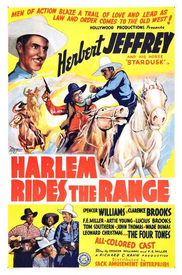 Постер фильма «Harlem Rides the Range»
