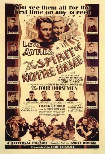 Постер фильма «The Spirit of Notre Dame»
