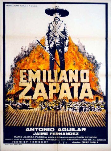 Постер фильма «Эмилиано Сапата»