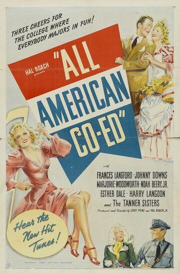 Постер фильма «All-American Co-Ed»