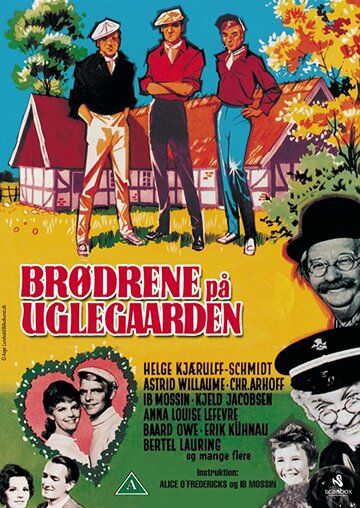 Постер фильма «Brødrene på Uglegaarden»