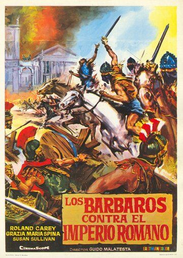 Постер фильма «La rivolta dei barbari»