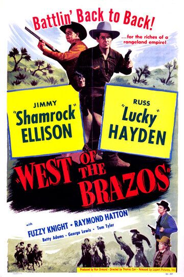 Постер фильма «West of the Brazos»