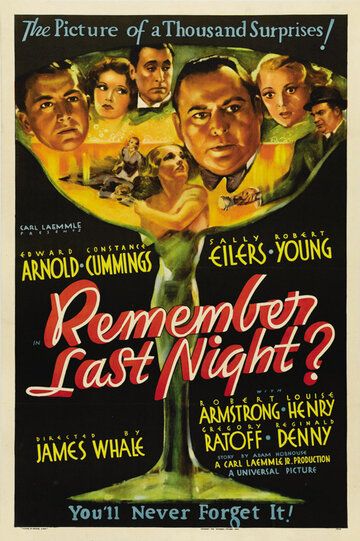 Постер фильма «Remember Last Night?»