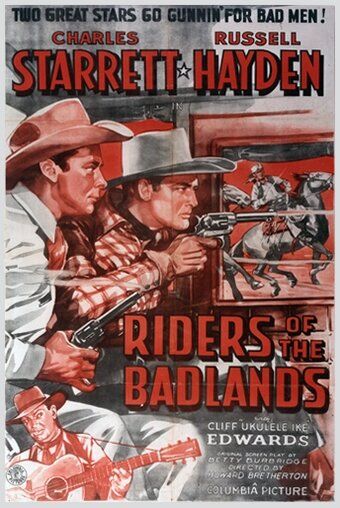 Постер фильма «Riders of the Badlands»
