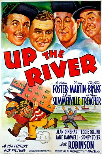 Постер фильма «Up the River»