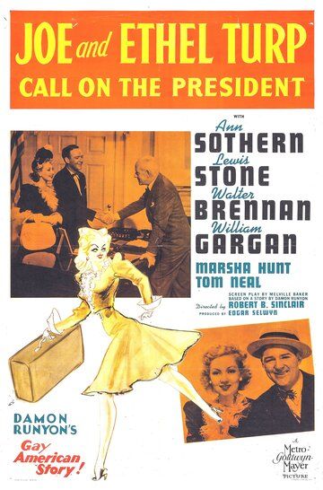Постер фильма «Joe and Ethel Turp Call on the President»