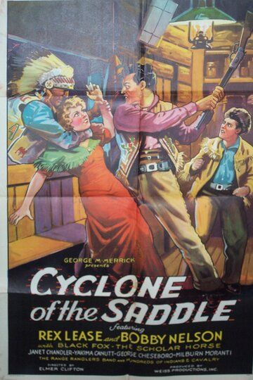 Постер фильма «Cyclone of the Saddle»