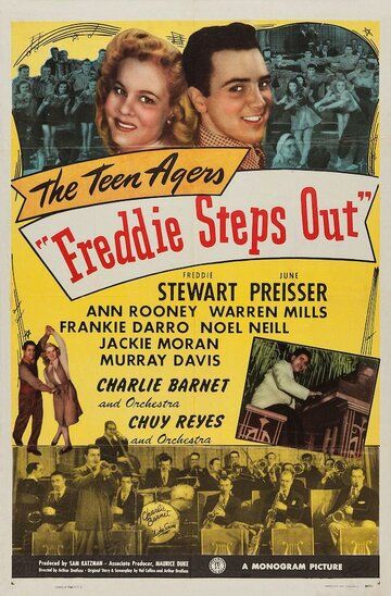 Постер фильма «Freddie Steps Out»