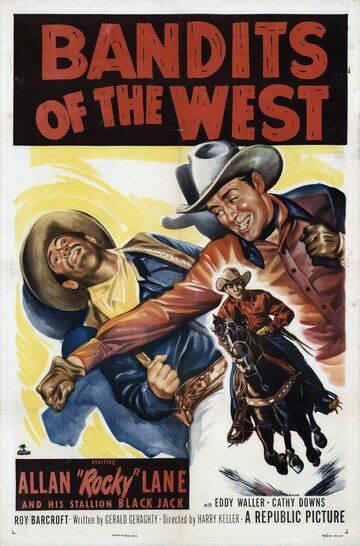 Постер фильма «Bandits of the West»
