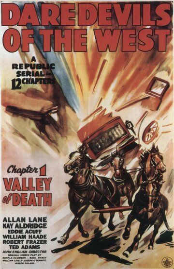 Постер фильма «Daredevils of the West»