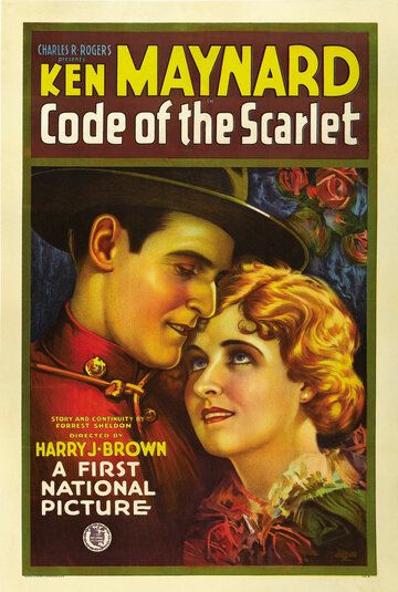 Постер фильма «The Code of the Scarlet»