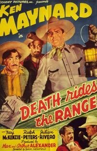 Постер фильма «Death Rides the Range»