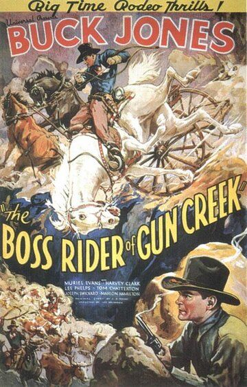 Постер фильма «The Boss Rider of Gun Creek»