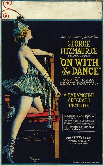 Постер фильма «On with the Dance»