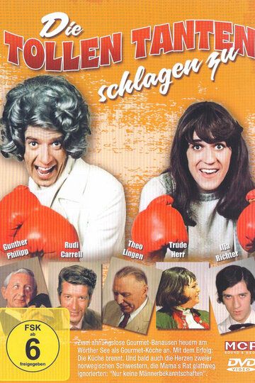 Постер фильма «Die tollen Tanten schlagen zu»
