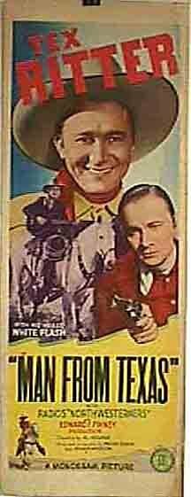 Постер фильма «Man from Texas»