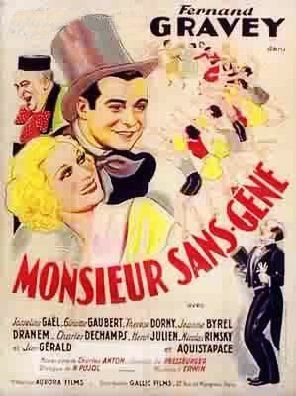Постер фильма «Monsieur Sans-Gêne»