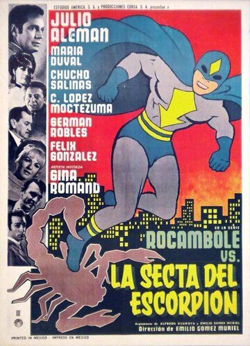 Постер фильма «Rocambole contra la secta del escorpión»