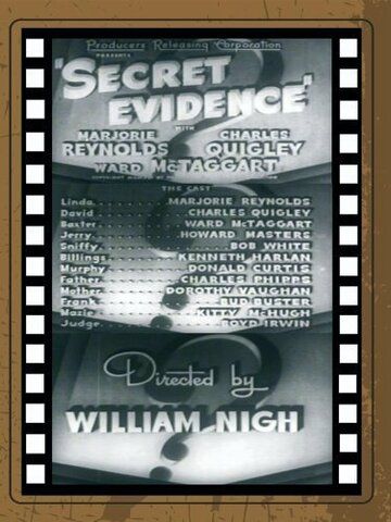 Постер фильма «Secret Evidence»