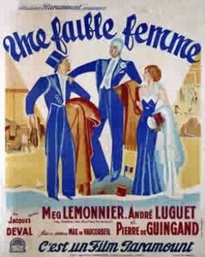 Постер фильма «Une faible femme»
