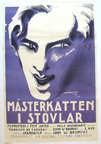 Постер фильма «Mästerkatten i stövlar»